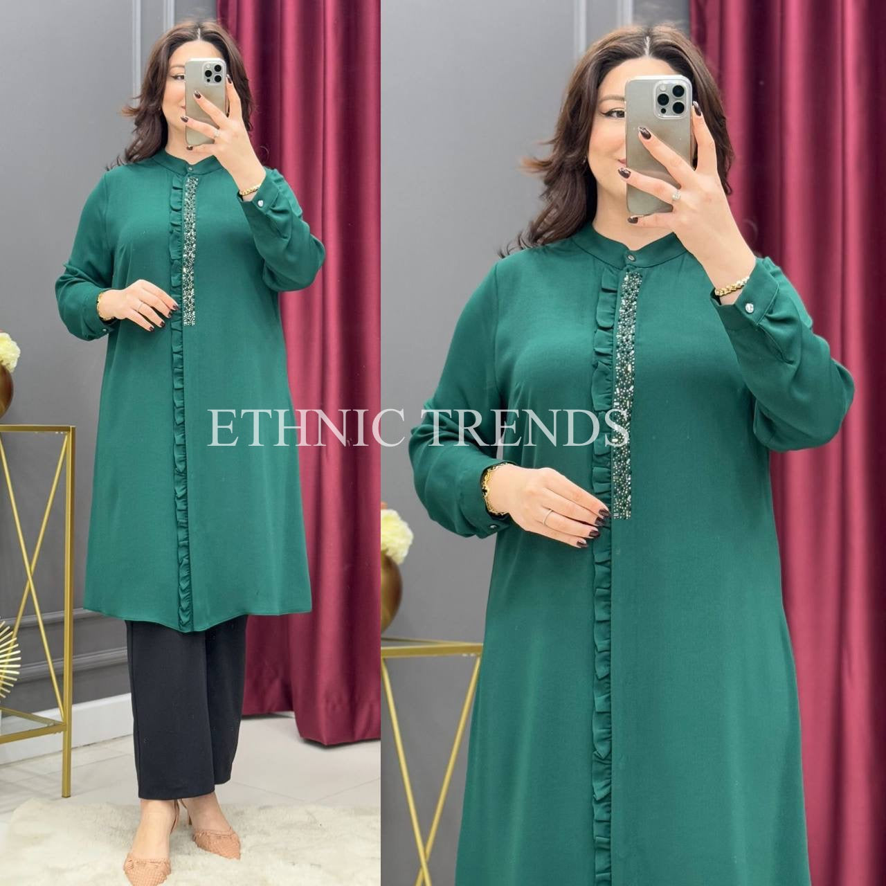 Leyla Tunic - Green