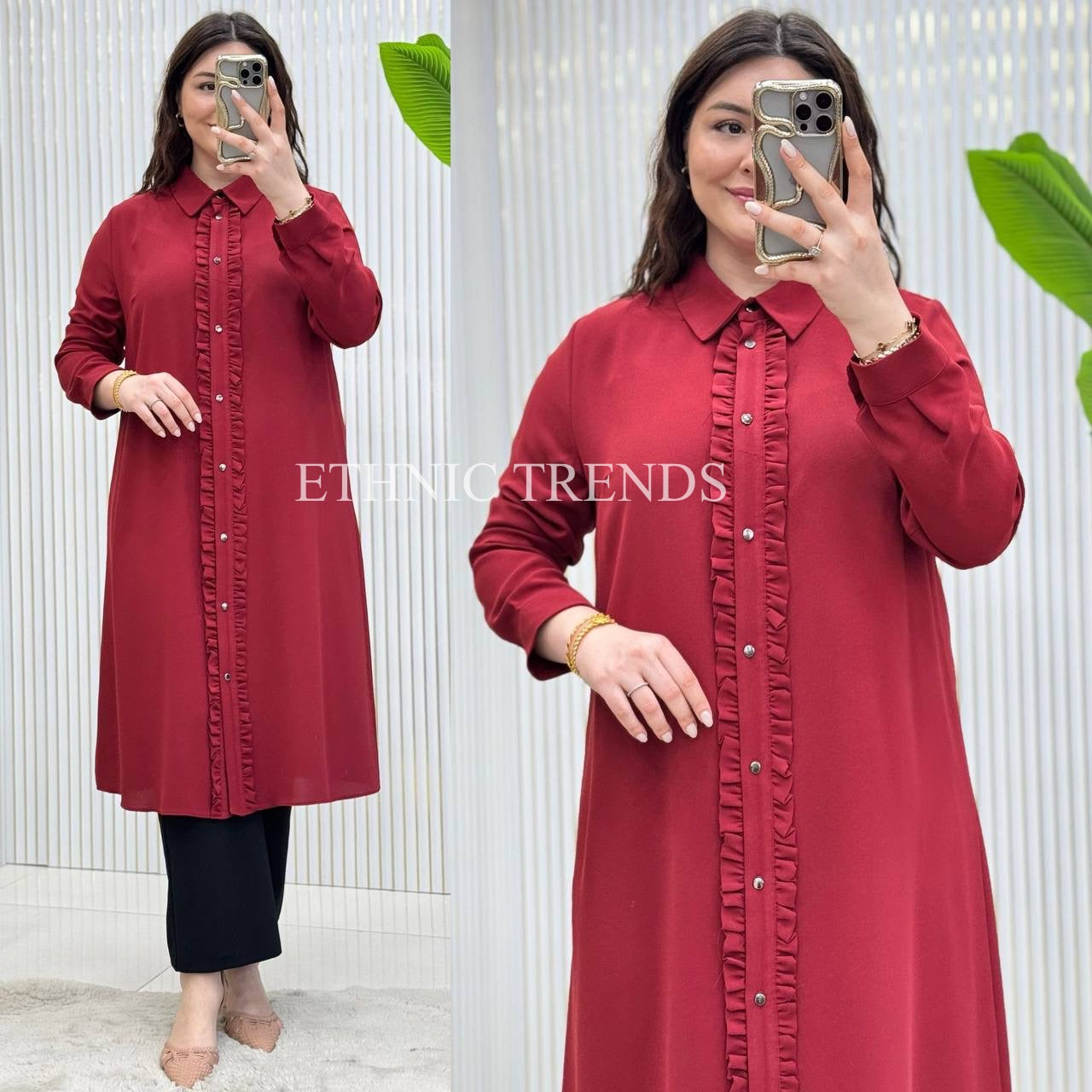 Haya Tunic - Red