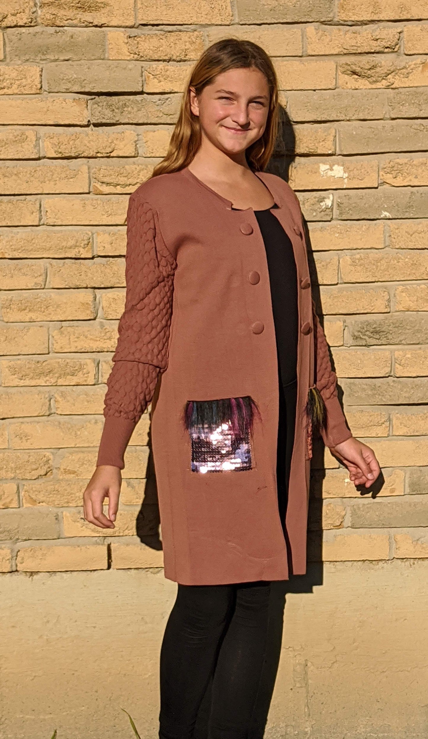 Sequin Cardigan