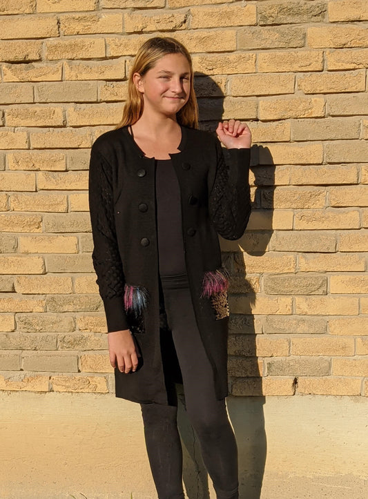 Sequin Cardigan