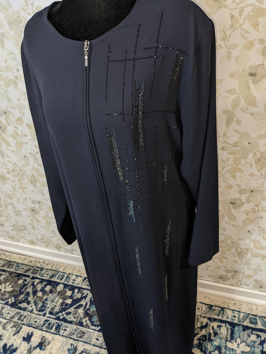 Abaya With Zipper