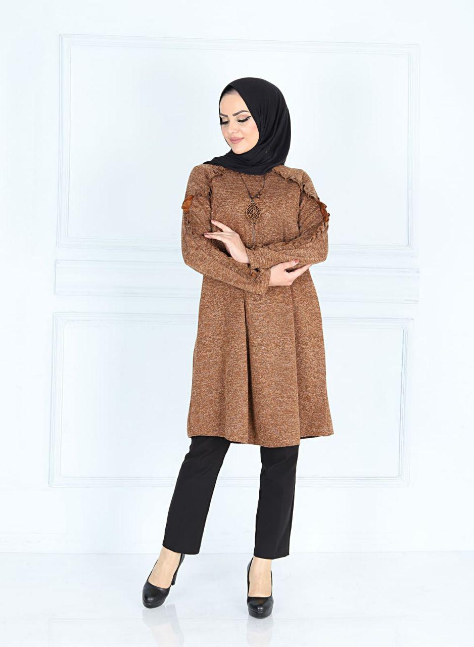 Sparkled Long Sleeve Swing Dress