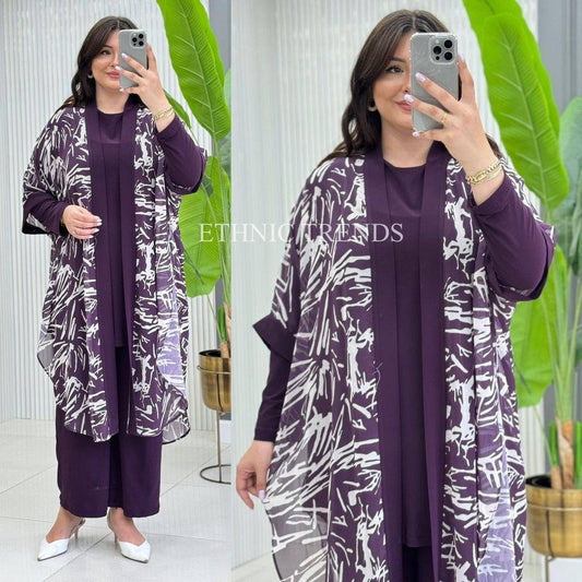 Hamam Layer 3 piece set - Purple