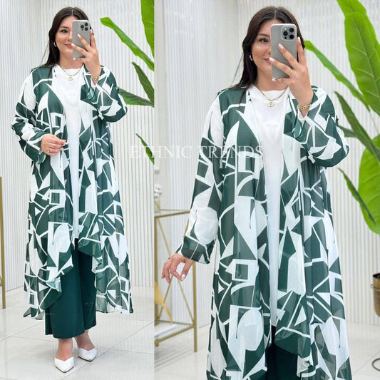Draped in Anatolia 3 piece set - Green