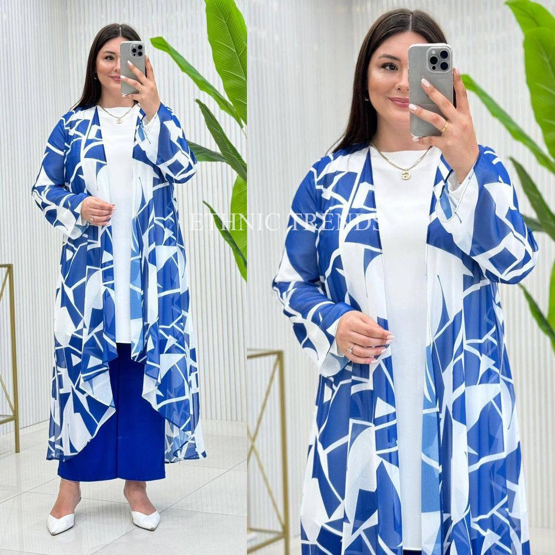 Draped in Anatolia 3 piece set - Blue
