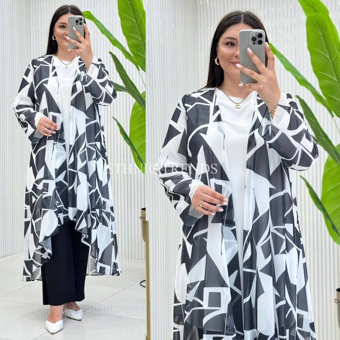 Draped in Anatolia 3 piece set - Black