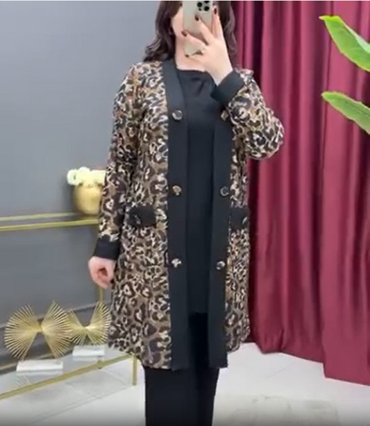 Cheetah print 3 piece set