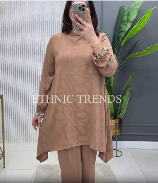 Esra 2 piece set - Taupe