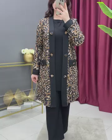 Cheetah print 3 piece set