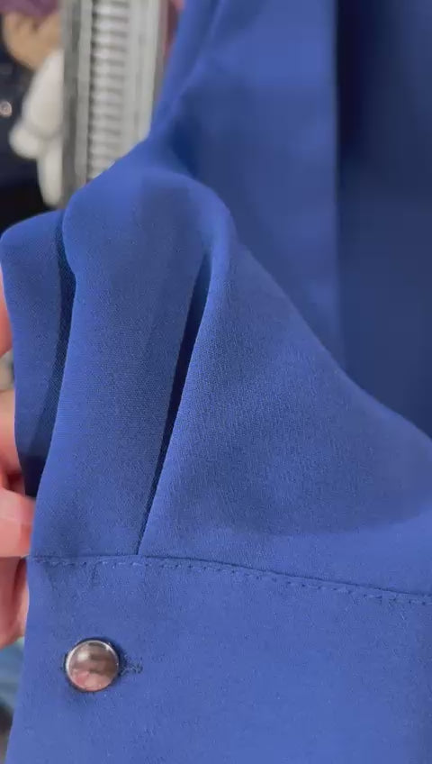 Long Tunic with mirror Design - Blue