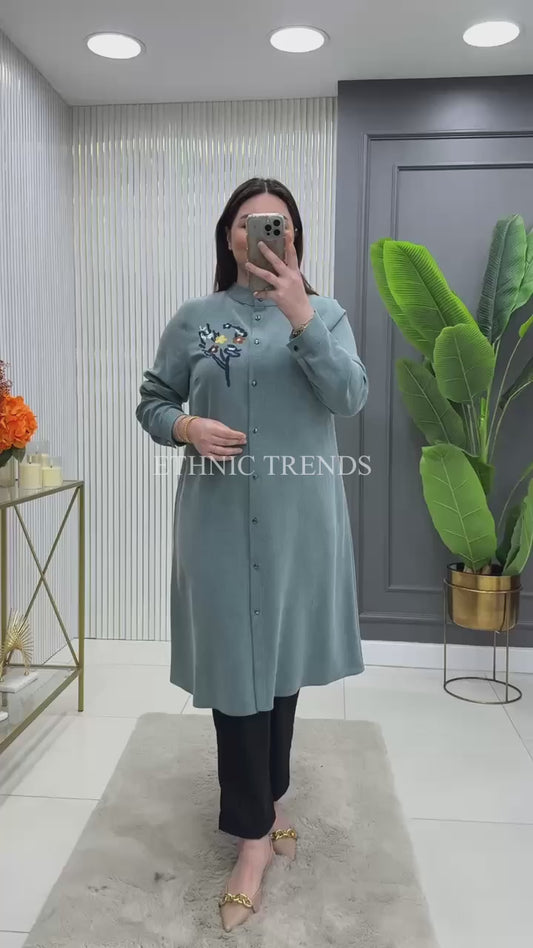 Bahar Mood Tunic - Green