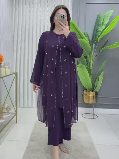 Alara Fancy Set - Purple