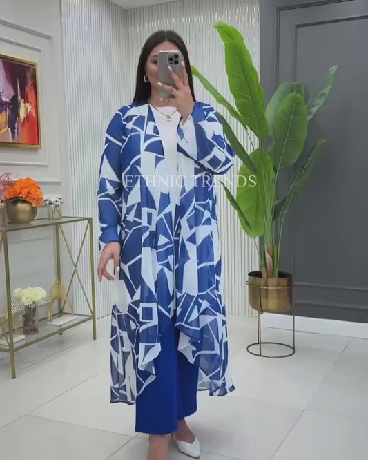 Draped in Anatolia 3 piece set - Blue