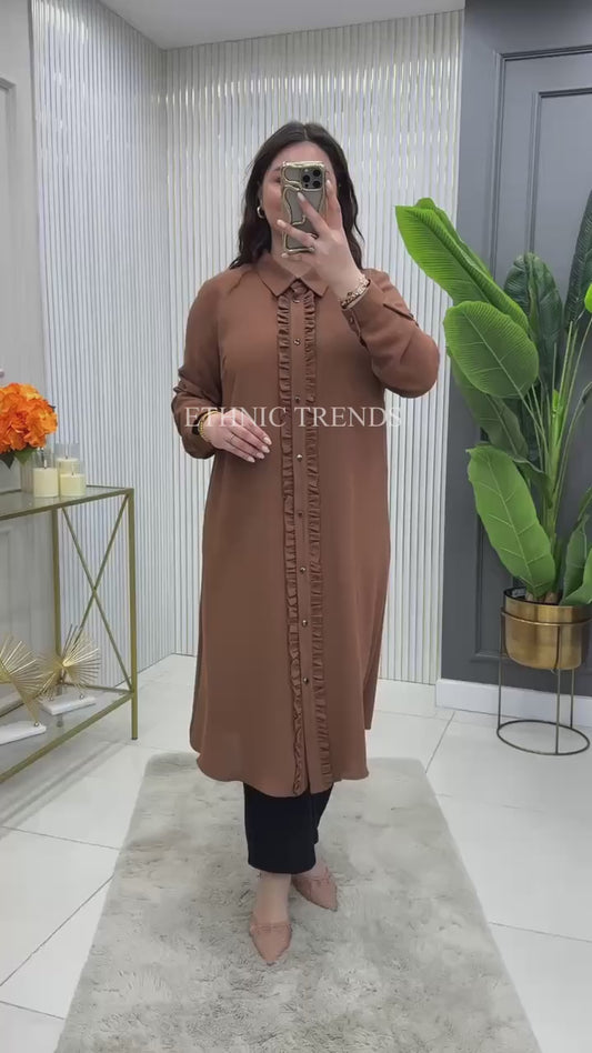 Haya Tunic - Brown