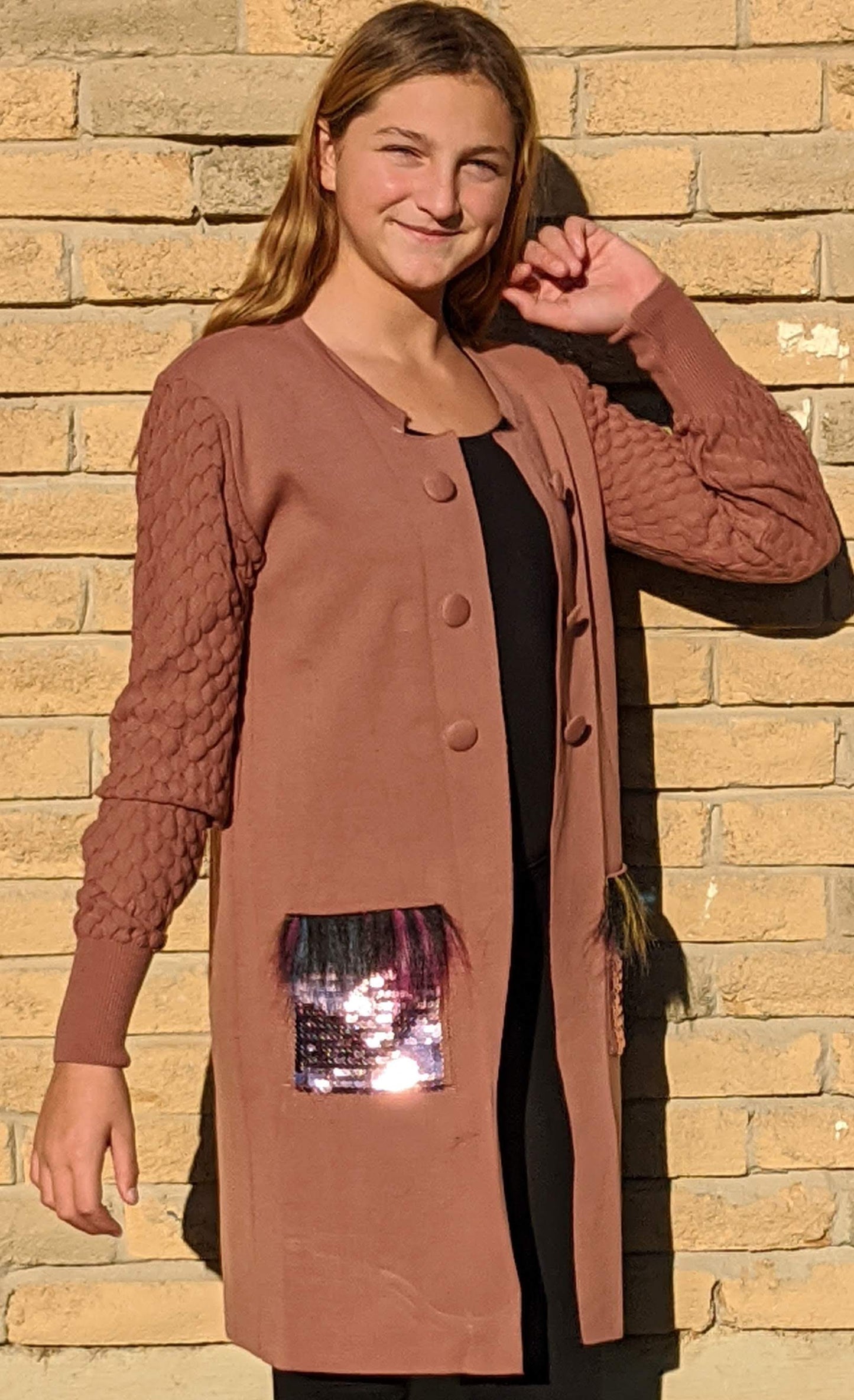 Sequin Cardigan