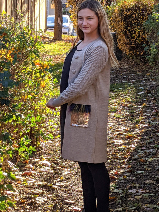 Sequin Cardigan