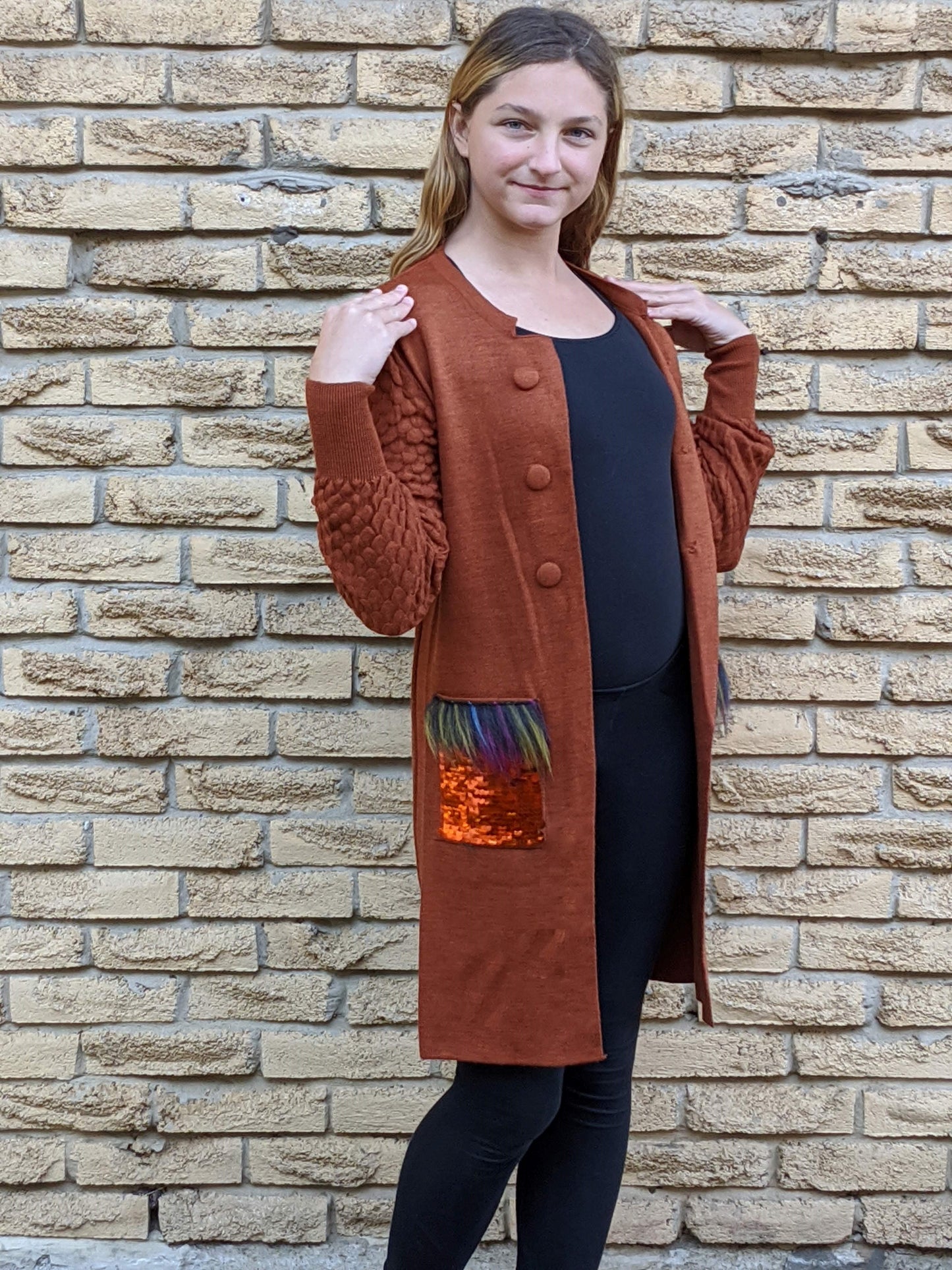 Sequin Cardigan