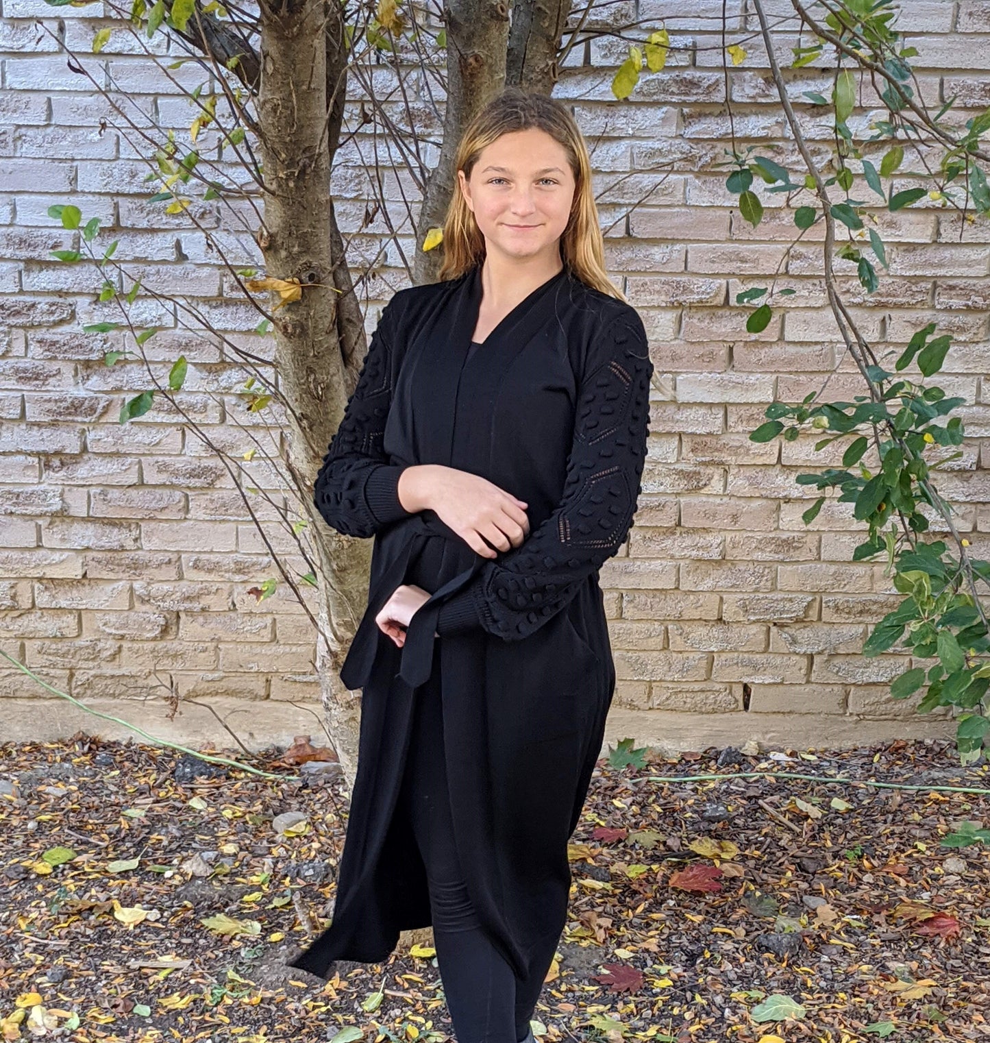 Long Cardigan - Black