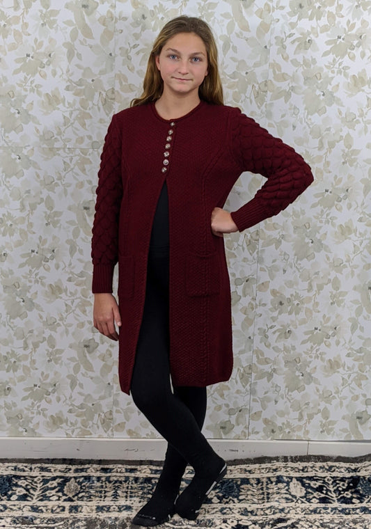Cardigan - Red