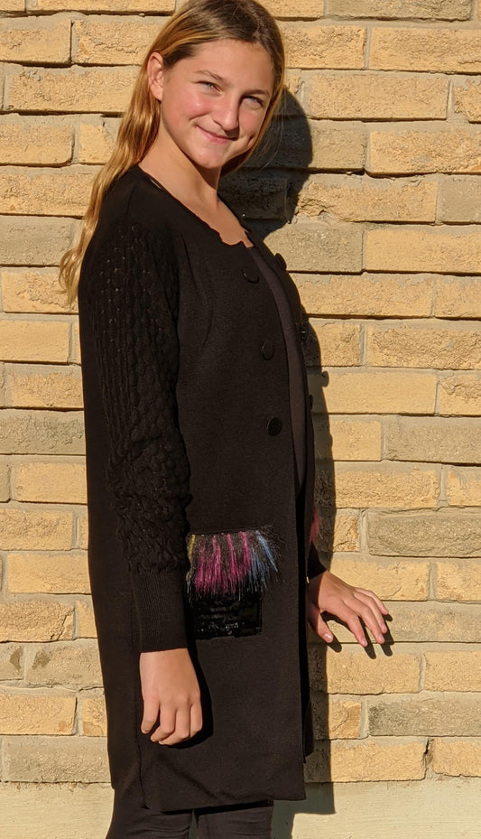 Sequin Cardigan