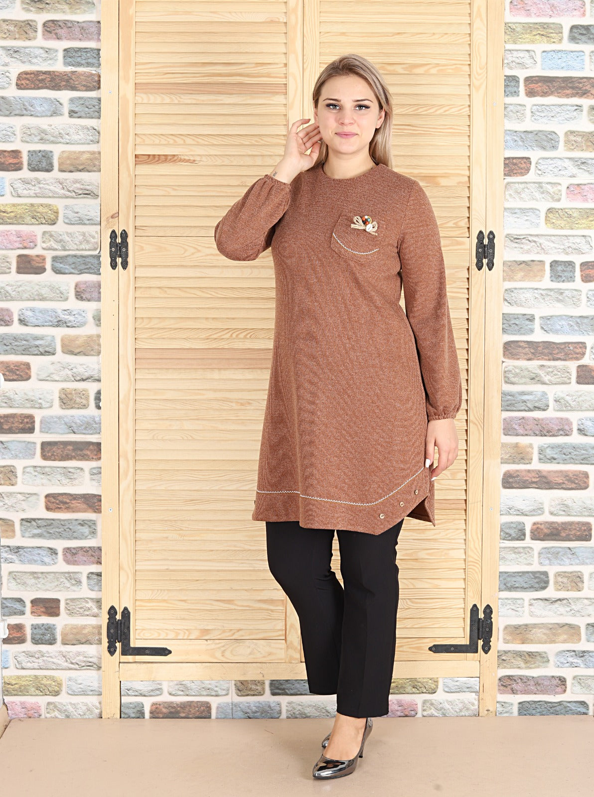 Tunic Winter - Light Brown