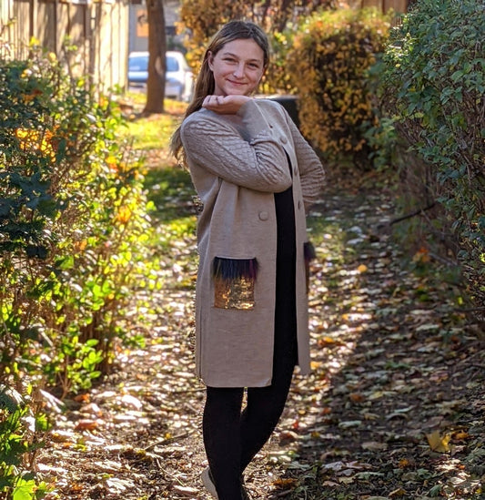 Sequin Cardigan
